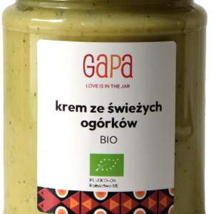 KREM ZE ŚWIEŻYCH OGÓRKÓW BIO 450 g - GAPA (PRODUKT SEZONOWY)