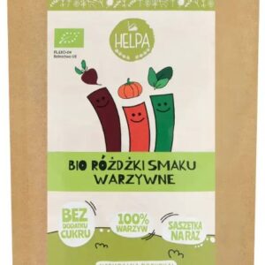 RÓŻDŻKI SMAKU WARZYWNE (LIOFILIZOWANE WARZYWA) BIO (9 x 2 g) 18 g - HELPA