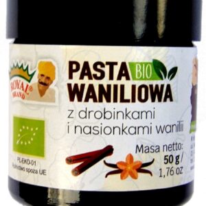PASTA WANILIOWA BIO 50 g - ROYAL BRAND