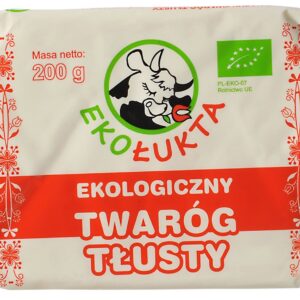 TWARÓG TŁUSTY BIO 200 g - EKO ŁUKTA