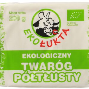 TWARÓG PÓŁTŁUSTY BIO 200 g - EKO ŁUKTA