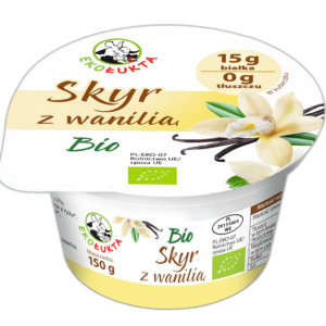 JOGURT TYPU SKYR PROTEINOWY Z WANILIĄ BIO 150 g - EKO ŁUKTA