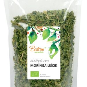 HERBATKA LIŚĆ MORINGI BIO 100 g - BATOM