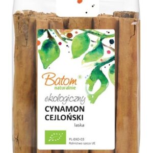 CYNAMON CEJLOŃSKI LASKA BIO 125 g - BATOM