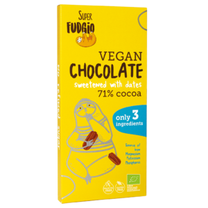 CZEKOLADA SŁODZONA DAKTYLAMI BEZGLUTENOWA BIO 80 g - ME GUSTO (SUPER FUDGIO)