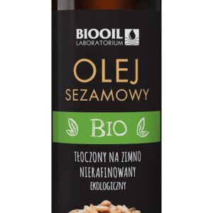 OLEJ SEZAMOWY TŁOCZONY NA ZIMNO BIO 250 ml - BIOOIL