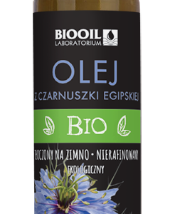 OLEJ Z CZARNUSZKI TŁOCZONY NA ZIMNO BIO 100 ml - BIOOIL