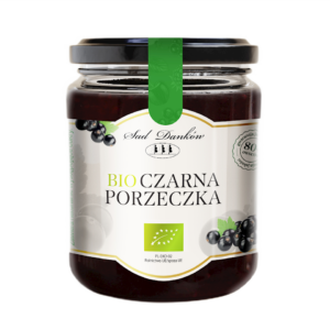 CZARNA PORZECZKA 80 % BIO 260 g - SAD DANKÓW