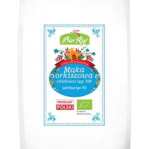MĄKA ORKISZOWA CHLEBOWA TYP 700 BIO (POLSKA) 1 kg - BIO RAJ