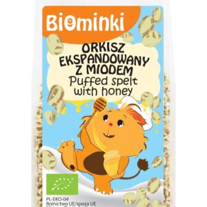 ORKISZ EKSPANDOWANY Z MIODEM BIO 210 g - BIOMINKI