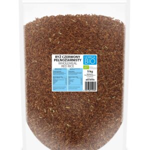 RYŻ CZERWONY PEŁNOZIARNISTY BIO 5 kg - HORECA (BIO PLANET)