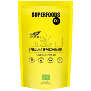 SPIRULINA SPROSZKOWANA BIO 600 g - BIO PLANET SUPERFOODS