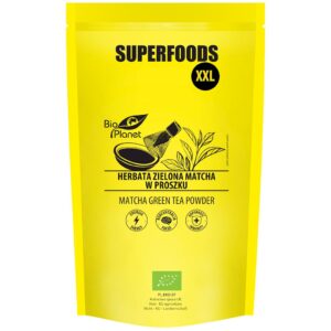 HERBATA ZIELONA MATCHA BIO 500 g - BIO PLANET SUPERFOODS