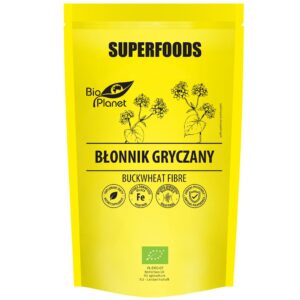 BŁONNIK GRYCZANY BIO 200 g - BIO PLANET SUPERFOODS