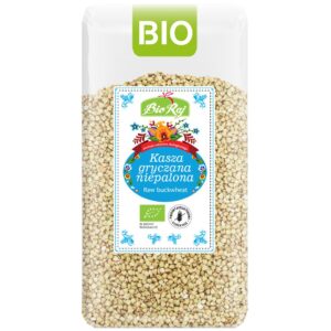 KASZA GRYCZANA NIEPALONA BEZGLUTENOWA BIO (POLSKA) 500 g - BIO RAJ