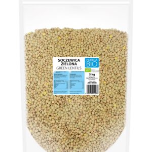 SOCZEWICA ZIELONA BIO 5 kg - HORECA (BIO PLANET)