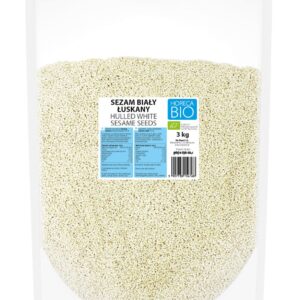 SEZAM BIAŁY ŁUSKANY BIO 3 kg - HORECA (BIO PLANET)