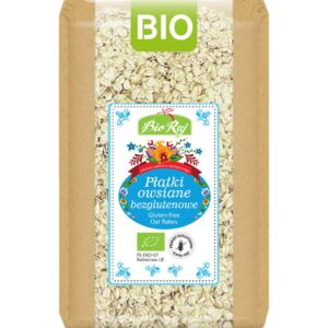 PŁATKI OWSIANE BEZGLUTENOWE BIO (POLSKA) 1 kg - BIO RAJ