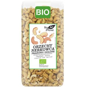 ORZECHY NERKOWCA PRAŻONE I SOLONE BIO 350 g - BIO PLANET