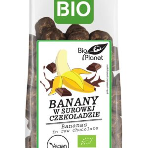 BANANY W SUROWEJ CZEKOLADZIE BIO 100 g - BIO PLANET