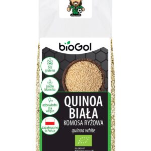 QUINOA BIAŁA (KOMOSA RYŻOWA) BEZGLUTENOWA BIO 250 g - BIOGOL