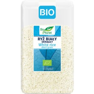 RYŻ BIAŁY OKRĄGŁY BIO 1 kg - BIO PLANET