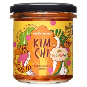 KIMCHI DLA BĄBELKÓW BIO 300 g - DELIKATNA