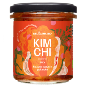 KIMCHI OSTRE BIO 300 g - DELIKATNA