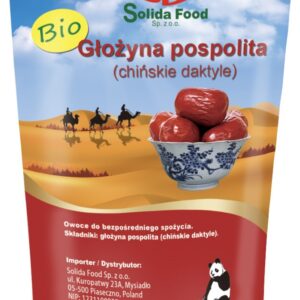GŁOŻYNA POSPOLITA SUSZONA BIO 180 g - SOLIDA FOOD