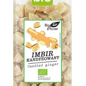 IMBIR KANDYZOWANY BIO 400 g - BIO PLANET