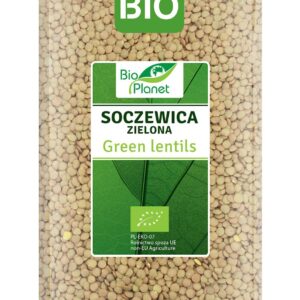 SOCZEWICA ZIELONA BIO 1 kg - BIO PLANET