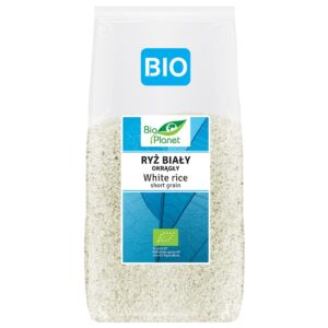 RYŻ BIAŁY OKRĄGŁY BIO 500 g - BIO PLANET