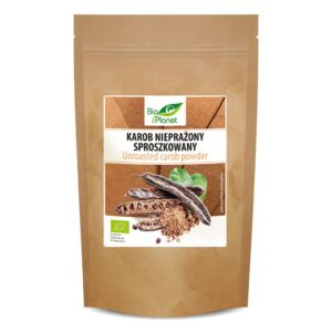 KAROB NIEPRAŻONY SPROSZKOWANY BIO 200 g - BIO PLANET