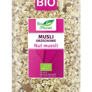 MUSLI ORZECHOWE BIO 600 g - BIO PLANET