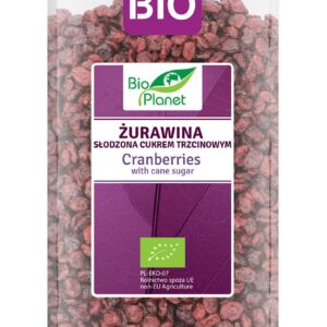 ŻURAWINA Z CUKREM TRZCINOWYM BIO 1 kg - BIO PLANET
