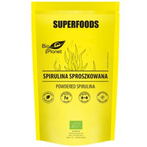 SPIRULINA SPROSZKOWANA BIO 200 g - BIO PLANET SUPERFOODS