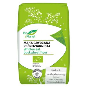 MĄKA GRYCZANA PEŁNOZIARNISTA BIO 500 g - BIO PLANET