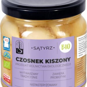 CZOSNEK KISZONY BIO 200 g (120 g) - SĄTYRZ