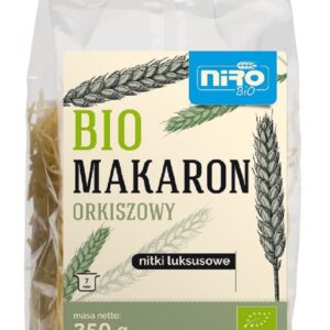 MAKARON (ORKISZOWY) NITKI LUKSUSOWE BIO 250 g - NIRO