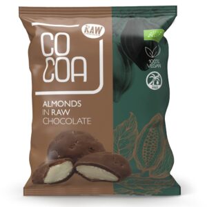 MIGDAŁY W CZEKOLADZIE SUROWEJ BIO 70 g - COCOA