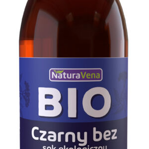SOK Z CZARNEGO BZU BIO 500 ml - NATURAVENA