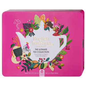 ZESTAW HERBAT I HERBATEK CODZIENNYCH BIO W PUSZCE (THE ULTIMATE – 6 SMAKÓW) (36 x 1,96 g) 70,5 g - ENGLISH TEA SHOP ORGANIC