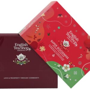 KOLEKCJA HERBATEK ŚWIĄTECZNYCH BIO PIRAMIDKI (SUPER GOODNESS – 3 SMAKI) (12 x 2 g) 24 g - ENGLISH TEA SHOP ORGANIC (PRODUKT SEZONOWY)