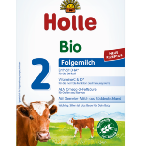 MLEKO KROWIE 2 NASTĘPNE DLA NIEMOWLĄT PO 6 MIESIĄCU DEMETER BIO 600 g - HOLLE