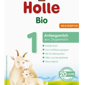 MLEKO KOZIE 1 POCZĄTKOWE DLA NIEMOWLĄT DEMETER BIO 400 g - HOLLE