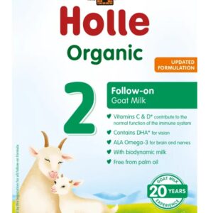 MLEKO KOZIE 2 NASTĘPNE DLA NIEMOWLĄT PO 6 MIESIĄCU DEMETER BIO 400 g - HOLLE