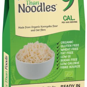 MAKARON (KONJAC) NOODLE BEZGLUTENOWY BIO 385 g (300 g) - BETTER THAN FOODS