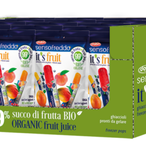 LODY OWOCOWE DO ZAMROŻENIA BEZGLUTENOWE BIO (10 x 40 ml) 400 ml - SENSOFREDDO (DOLFIN)