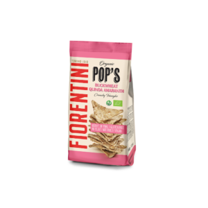 CHRUPKI GRYCZANE PIRAMIDKI Z QUINOA I AMARANTUSEM BEZGLUTENOWE BIO 80 g - FIORENTINI