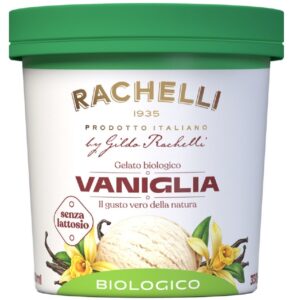 LODY WANILIOWE BEZ LAKTOZY FAIR TRADE BEZGLUTENOWE BIO 500 ml - RACHELLI ICE CREAM